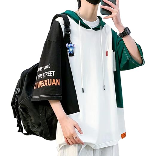 Amazon.co.jp: [SUKESEM] パーカー メンズ 長袖 七分袖